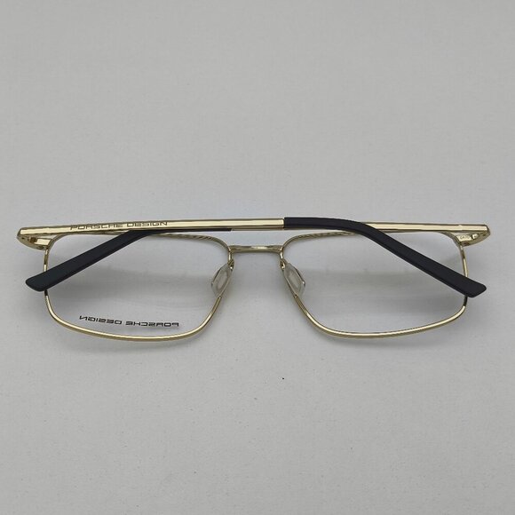 🕶️Made in Italy! Porsche Design P8760 Pale Gold Eyeglasses 58/17 145 /EUM153🕶️ - Picture 6 of 11